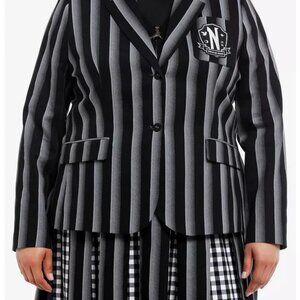 Wednesday Nevermore Academy Uniform Girls Blazer XL Plus Size - NEW